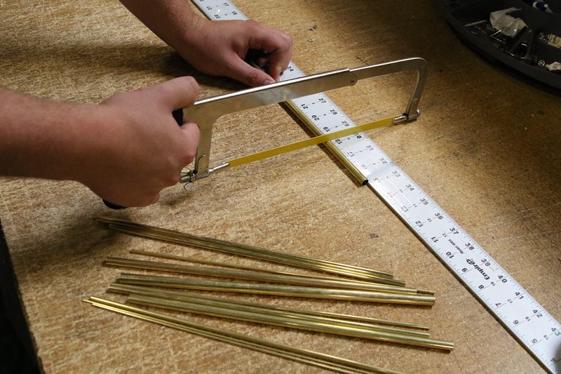 K & S Precision Metals K&S Precision Metals Round Brass Telescopic Tubing Assortment 3400 â€“ 12 Tubes, 1/16" to 13/32" OD, 12" Length, 0.014" Wall (Small) â€“ DIY Projects, Made in USA - Image 5